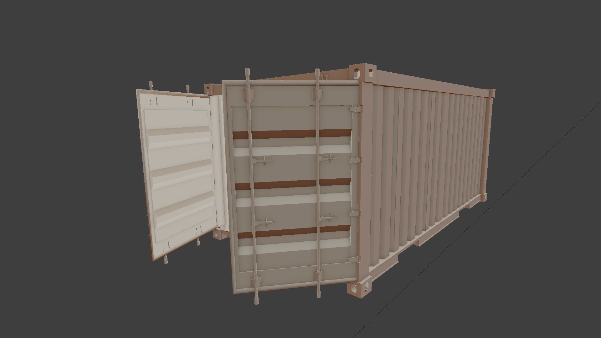 shipping container 3D model_10