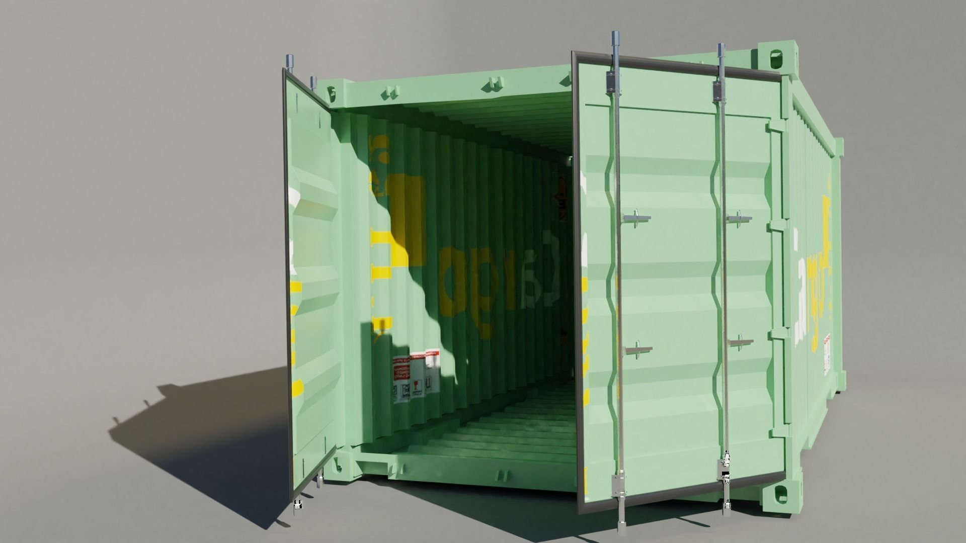 shipping container 3D model_5
