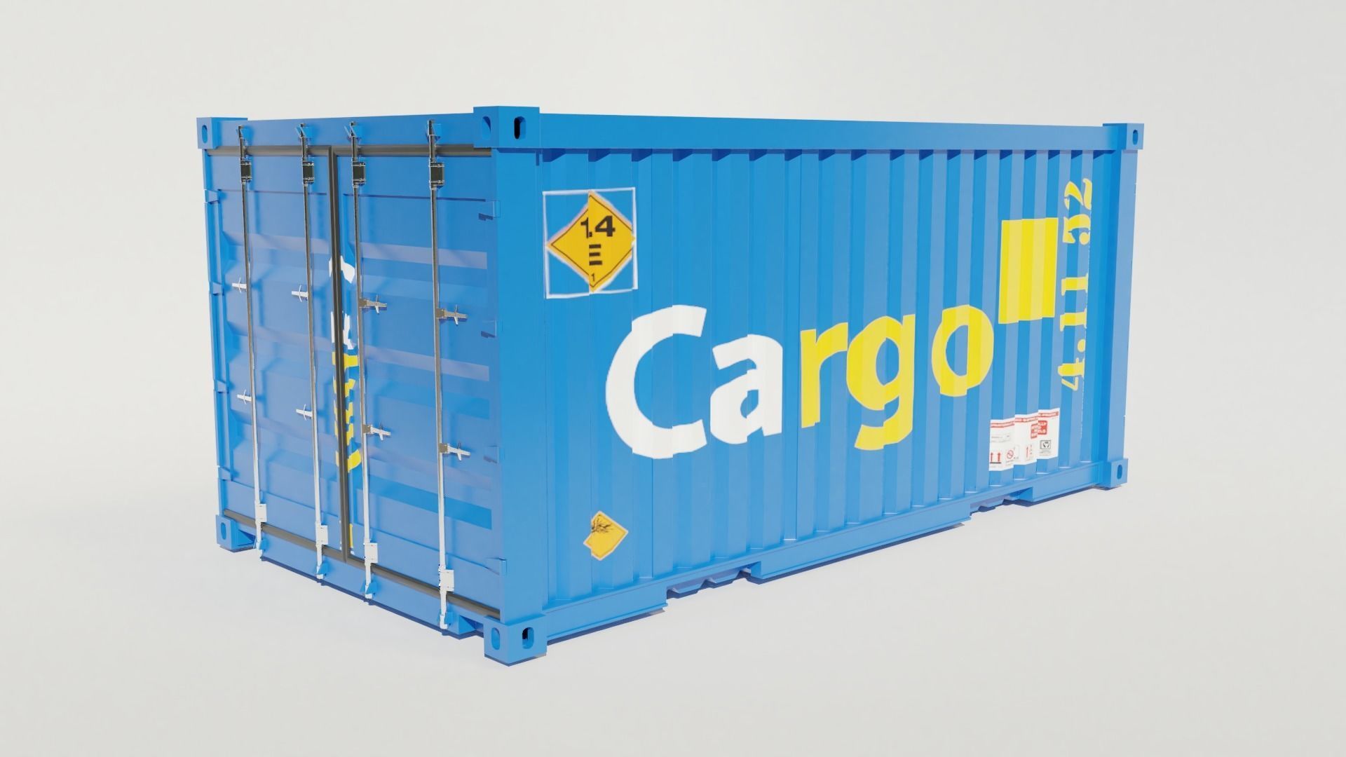 shipping container 3D model_1