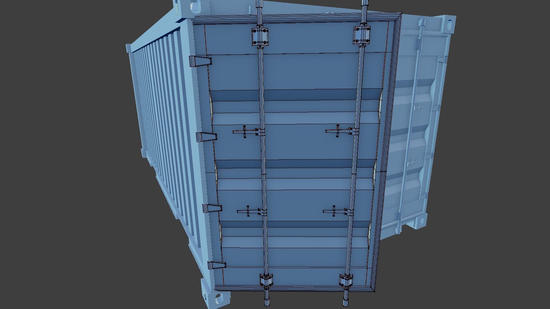 shipping container 3D model_11