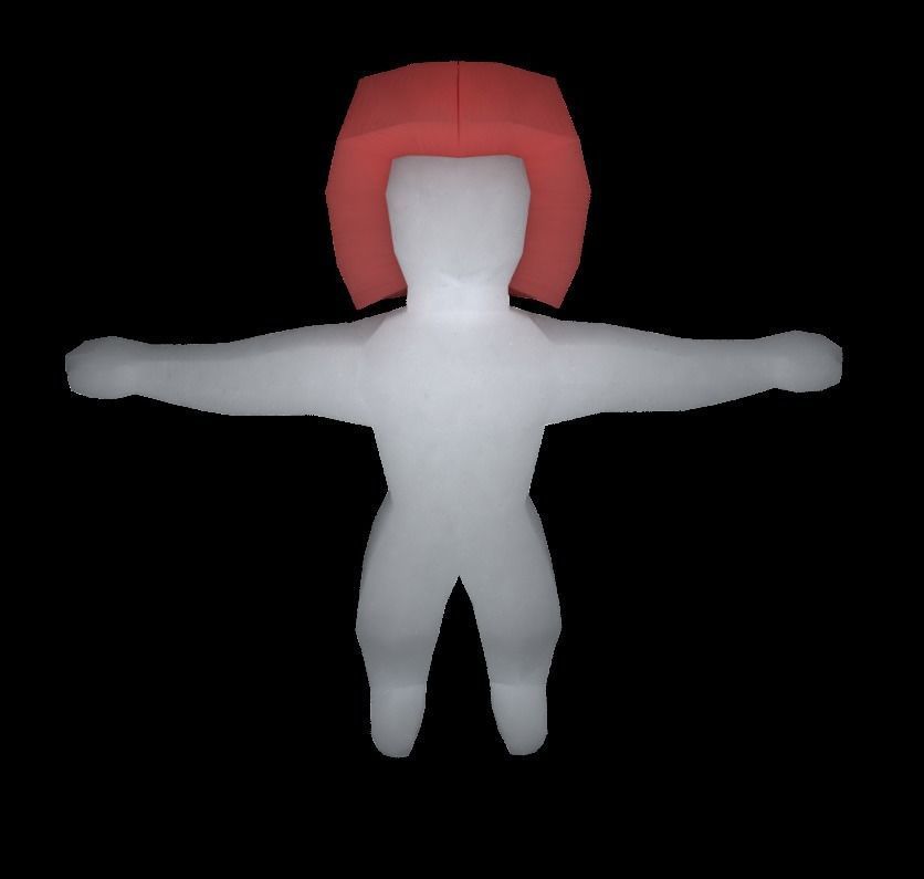 create your origami character RIGGED Low-poly 3D model_27