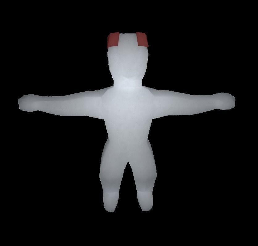 create your origami character RIGGED Low-poly 3D model_20