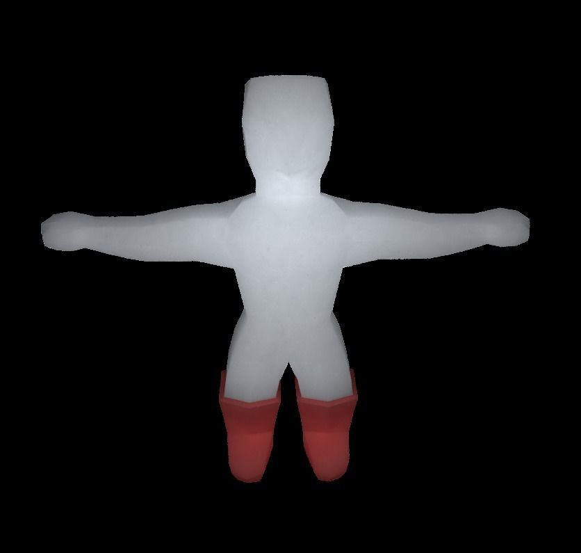 create your origami character RIGGED Low-poly 3D model_15