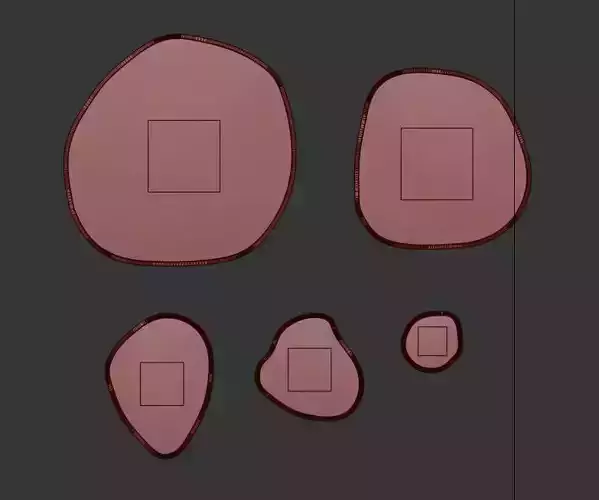 Cattelan Italaia Hawaii Mirror 3D model