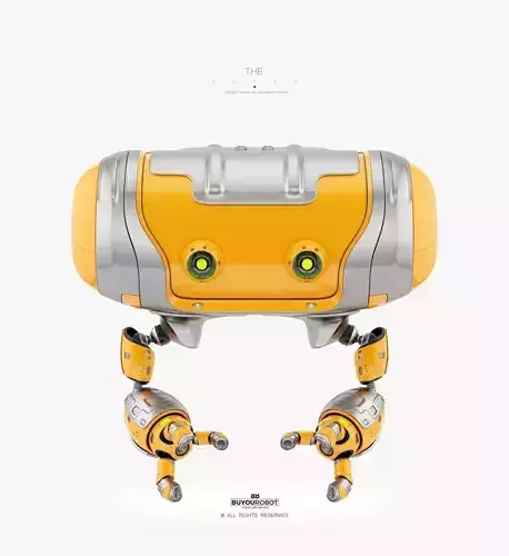 Funny Aerial CUTAN drone 3D model