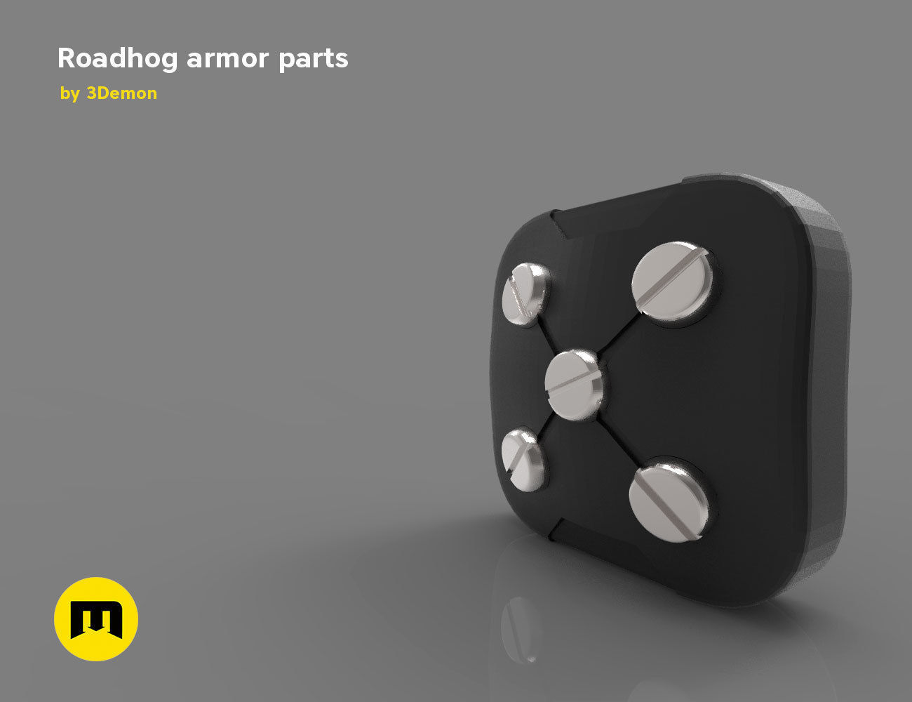 Roadhog more armor pieces 3D print model_11