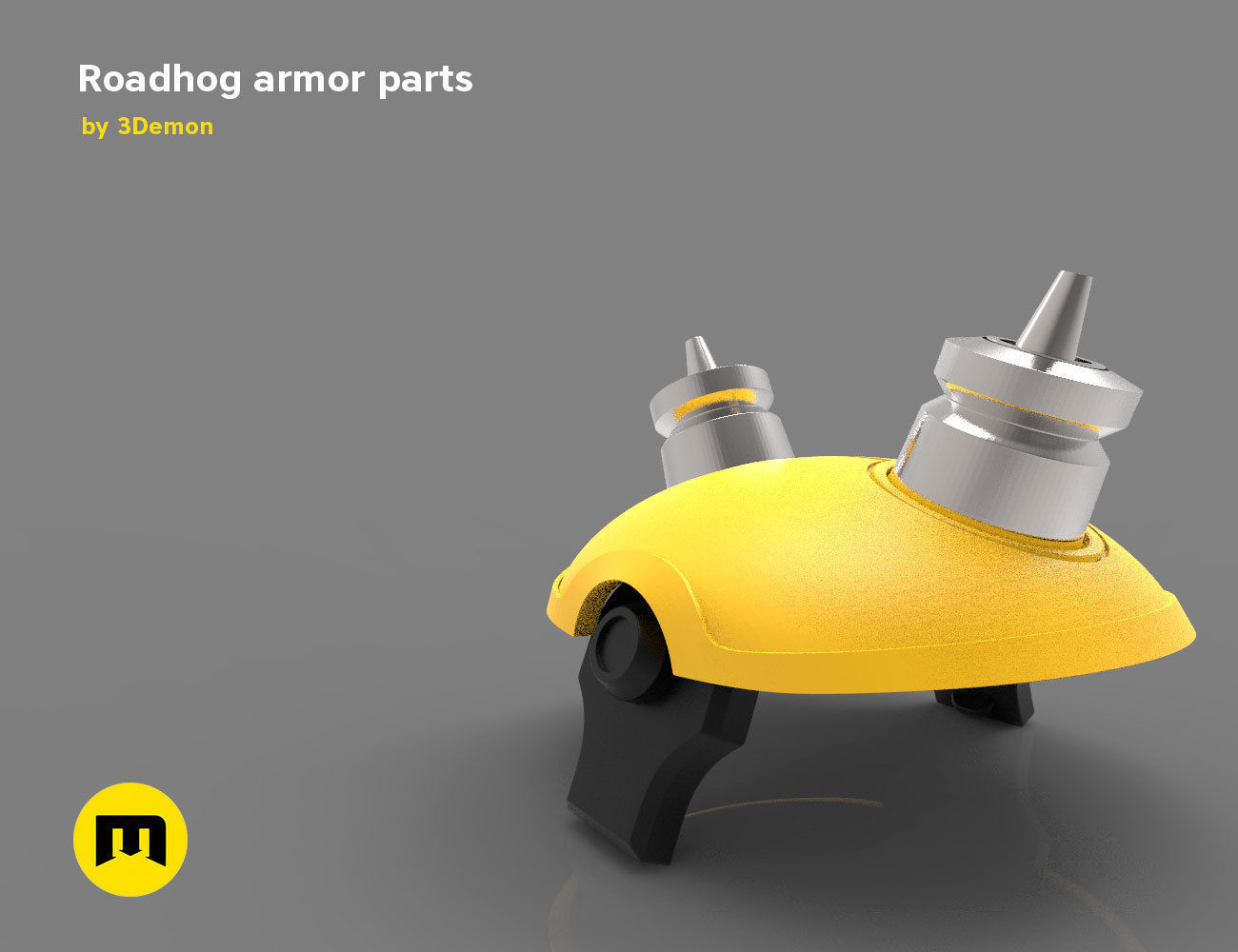 Roadhog more armor pieces 3D print model_20