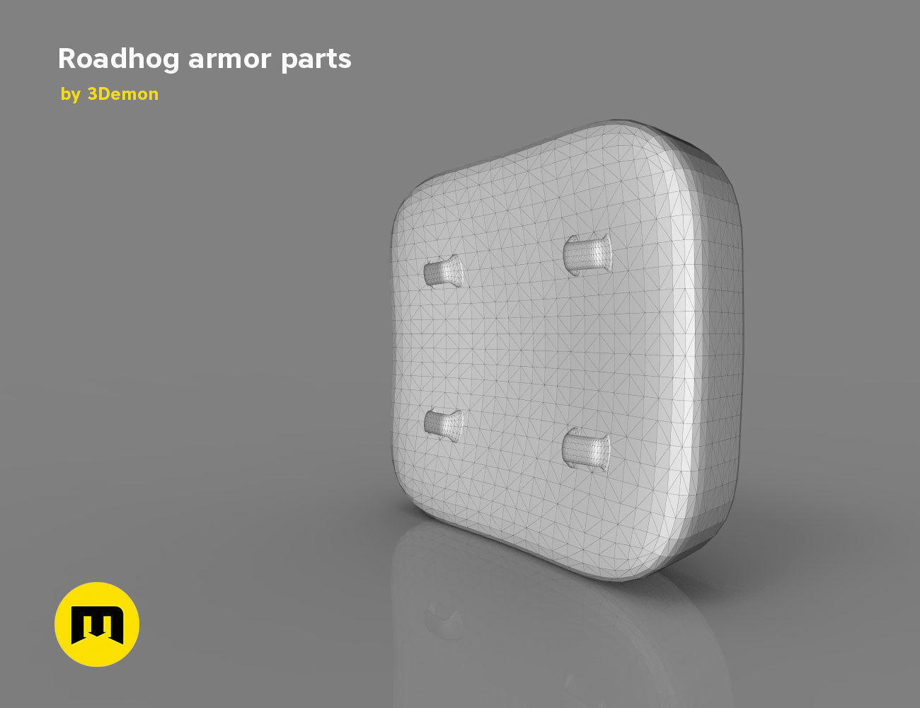 Roadhog more armor pieces 3D print model_17