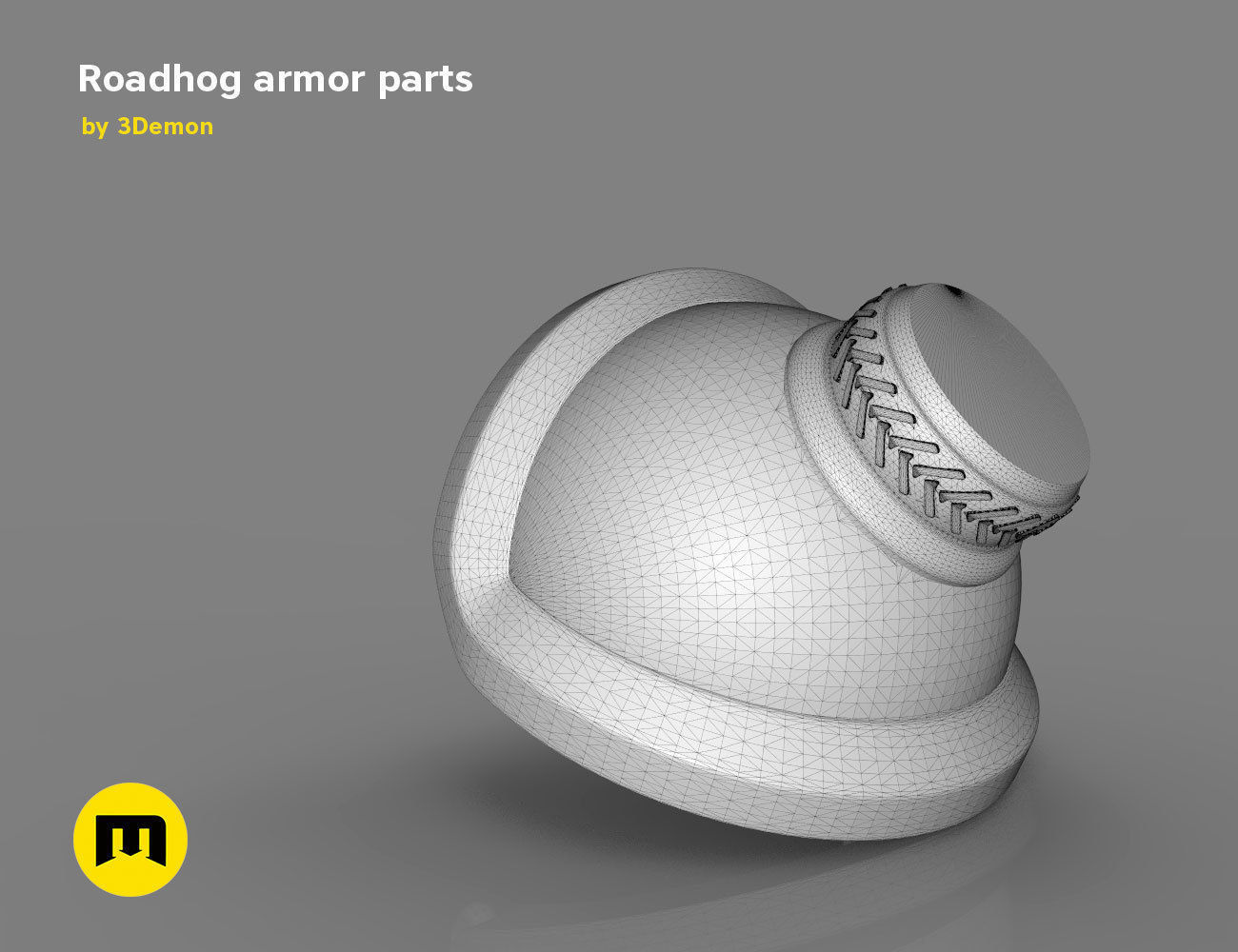 Roadhog more armor pieces 3D print model_8