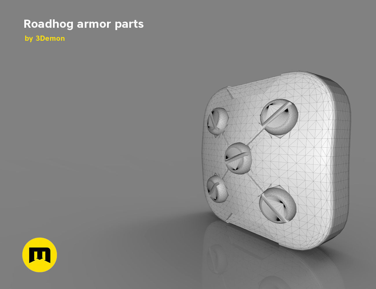 Roadhog more armor pieces 3D print model_16