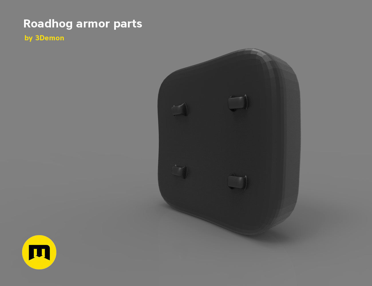 Roadhog more armor pieces 3D print model_12