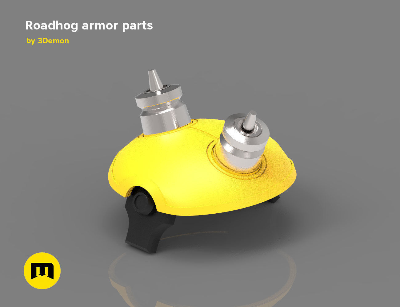 Roadhog more armor pieces 3D print model_18