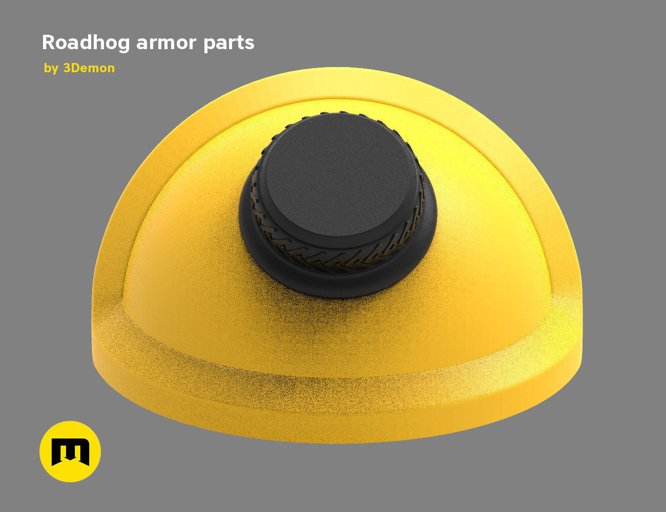 Roadhog more armor pieces 3D print model_6