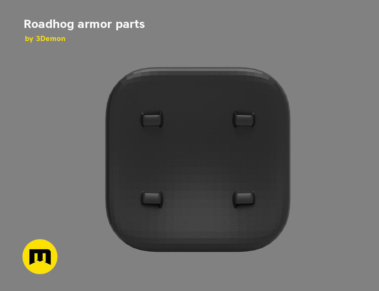 Roadhog more armor pieces 3D print model_14