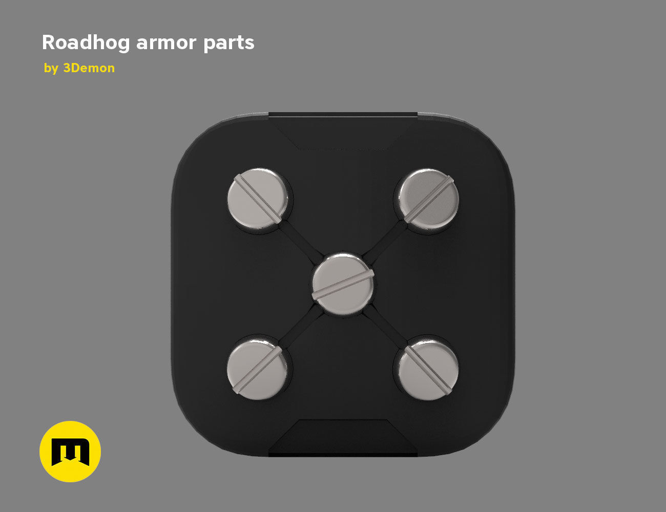 Roadhog more armor pieces 3D print model_13