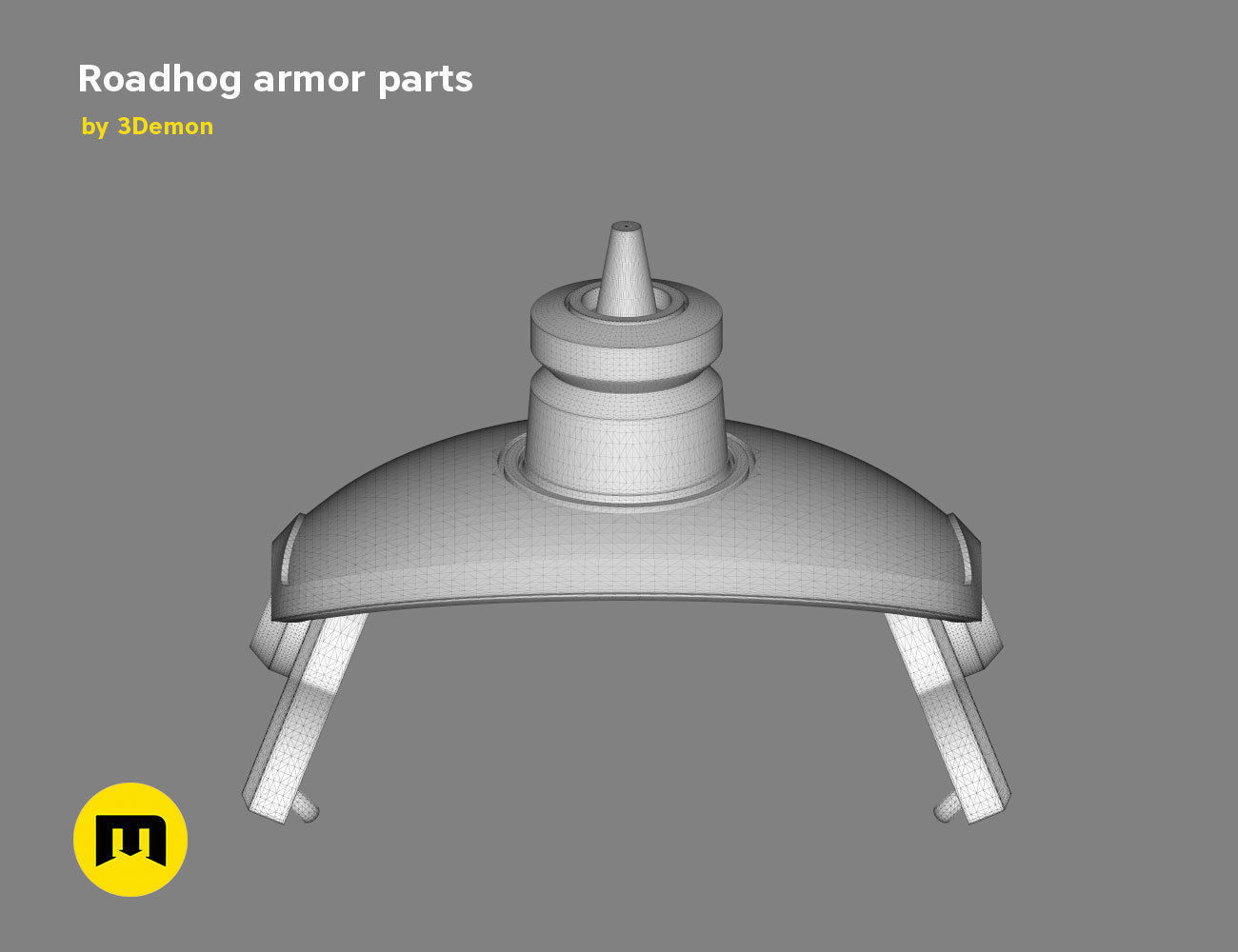 Roadhog more armor pieces 3D print model_22