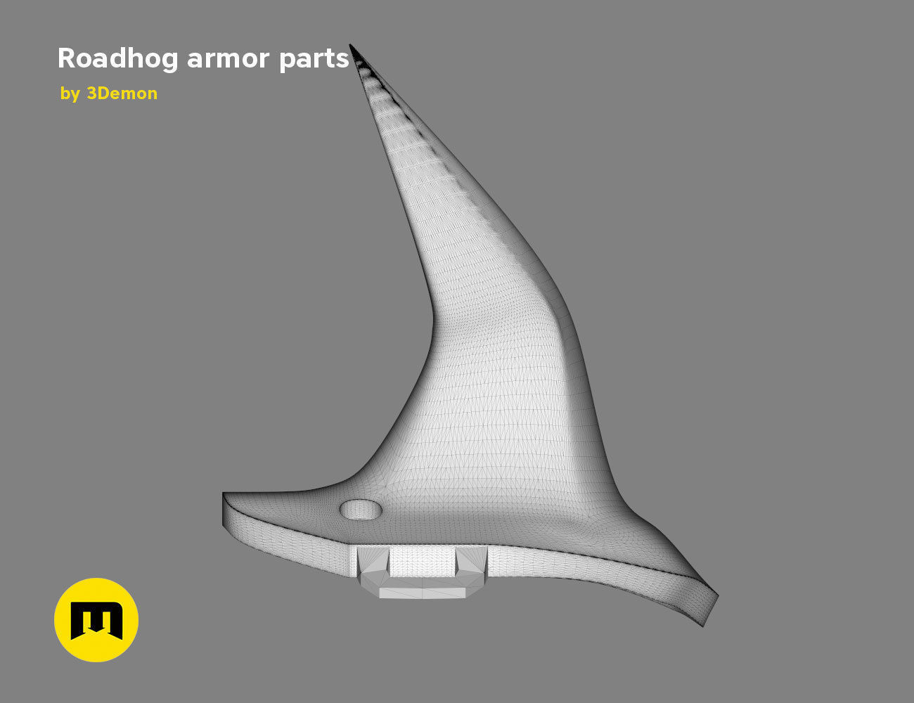 Roadhog more armor pieces 3D print model_29