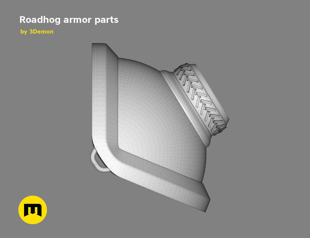 Roadhog more armor pieces 3D print model_9