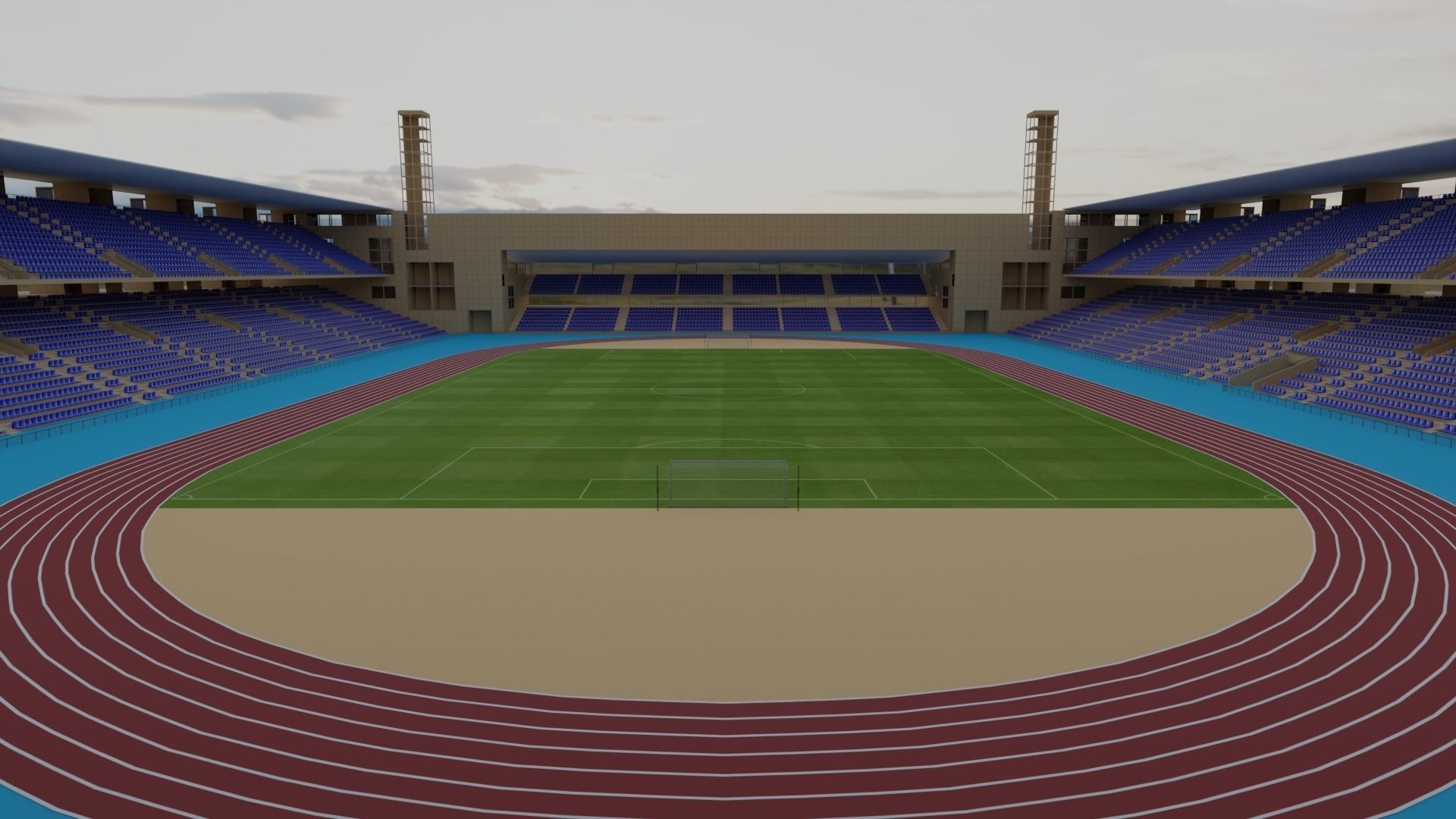 Marrakech Stadium 3D model_3
