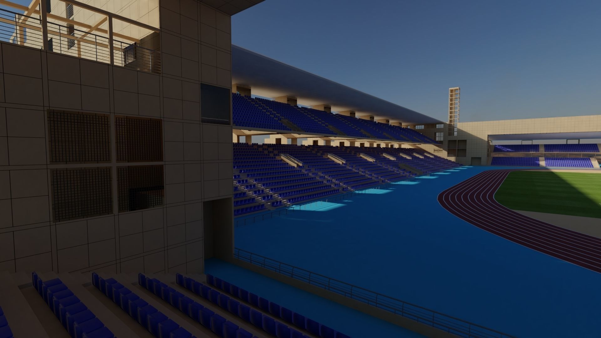Marrakech Stadium 3D model_5