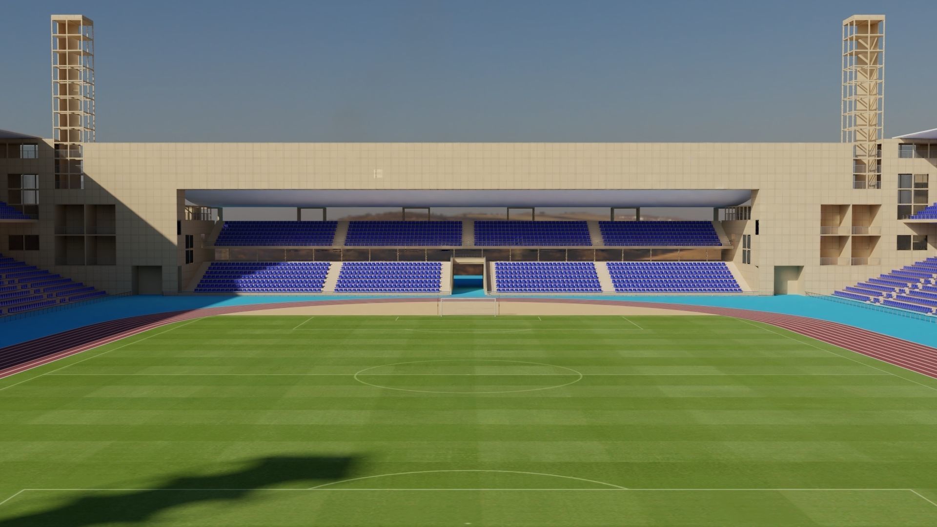 Marrakech Stadium 3D model_2