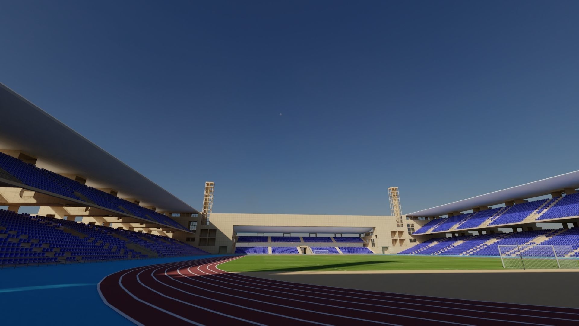 Marrakech Stadium 3D model_4