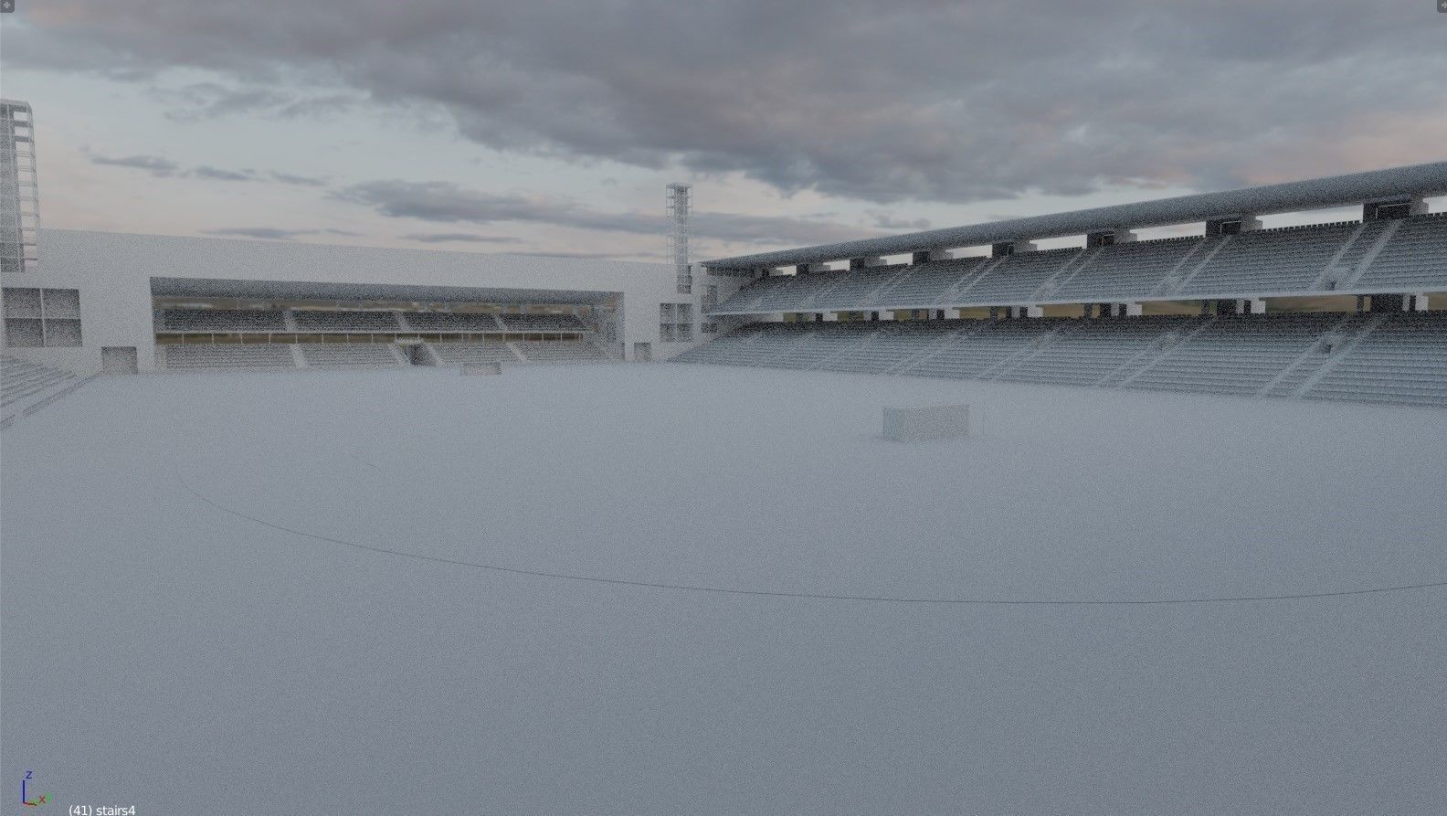Marrakech Stadium 3D model_9