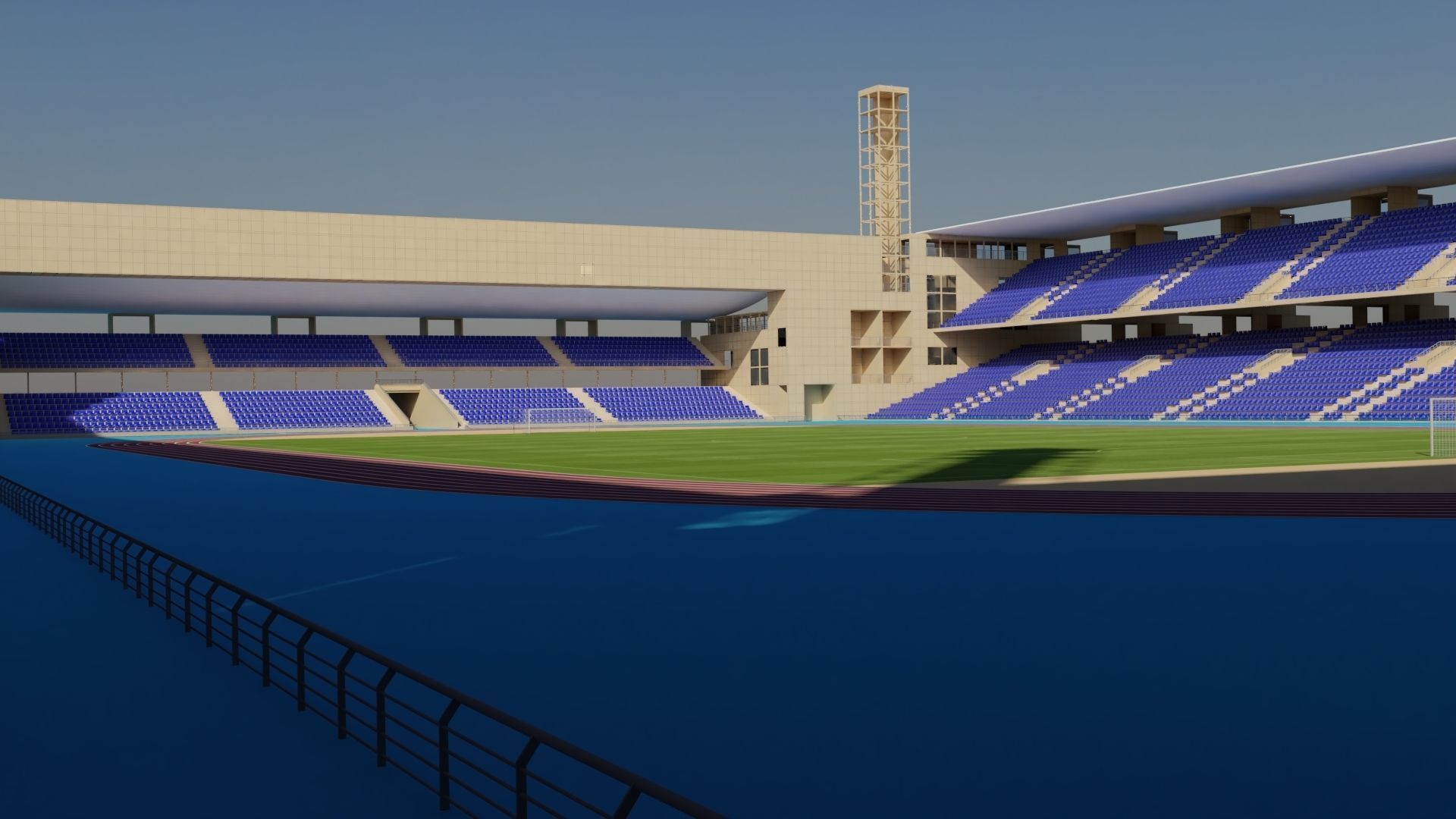 Marrakech Stadium 3D model_1
