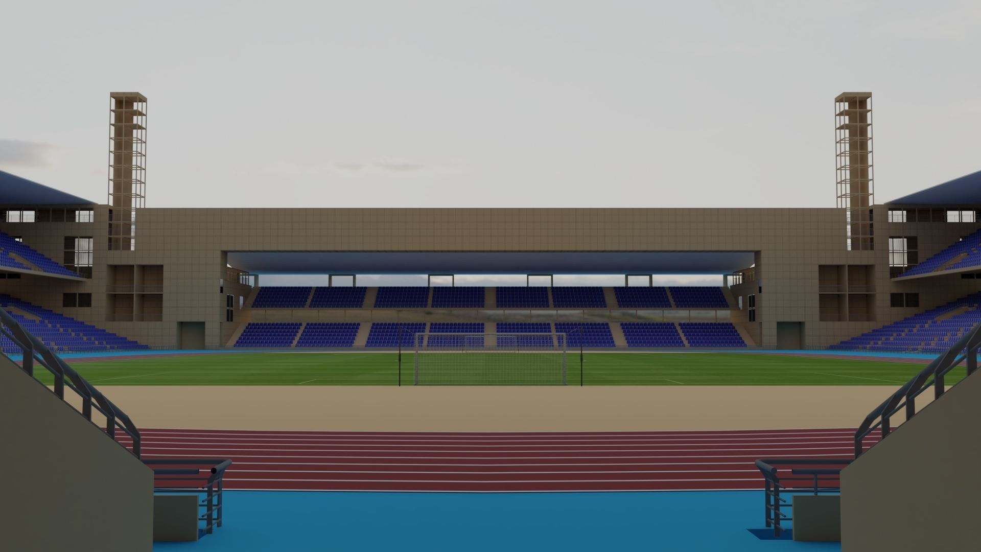 Marrakech Stadium 3D model_12