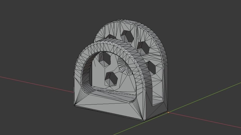 Poster Hanger Free 3D print model_6