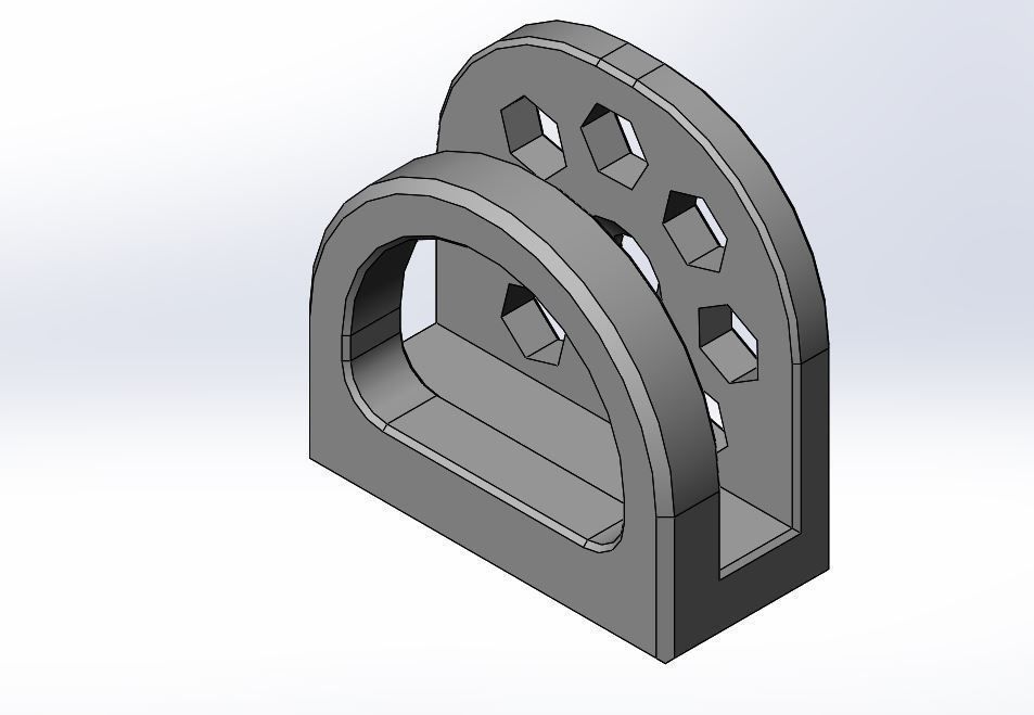 Poster Hanger Free 3D print model_5