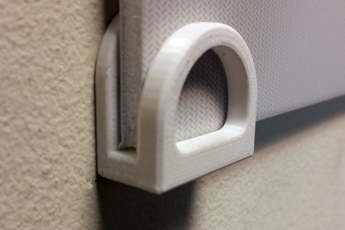 Poster Hanger Free 3D print model_2