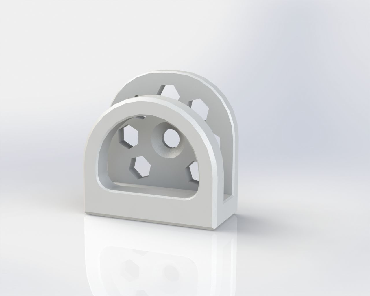 Poster Hanger Free 3D print model_4