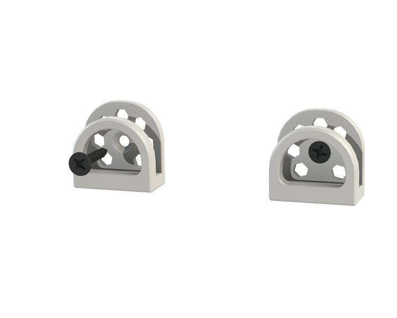 Poster Hanger Free 3D print model_7