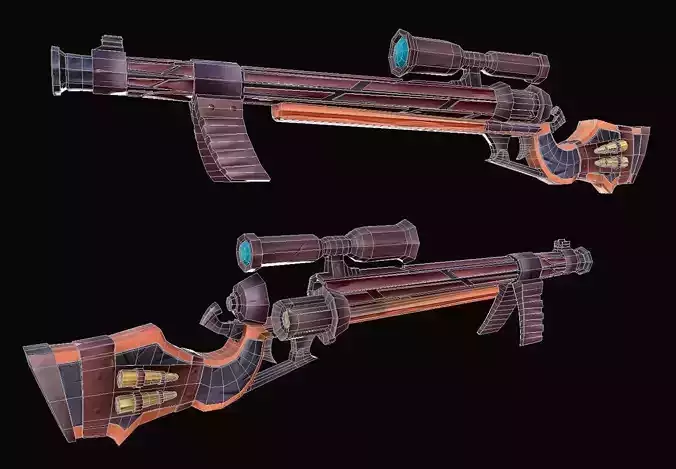Sniper Rifle Stylized