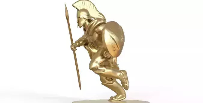 Spartan Sculpture 3D print model