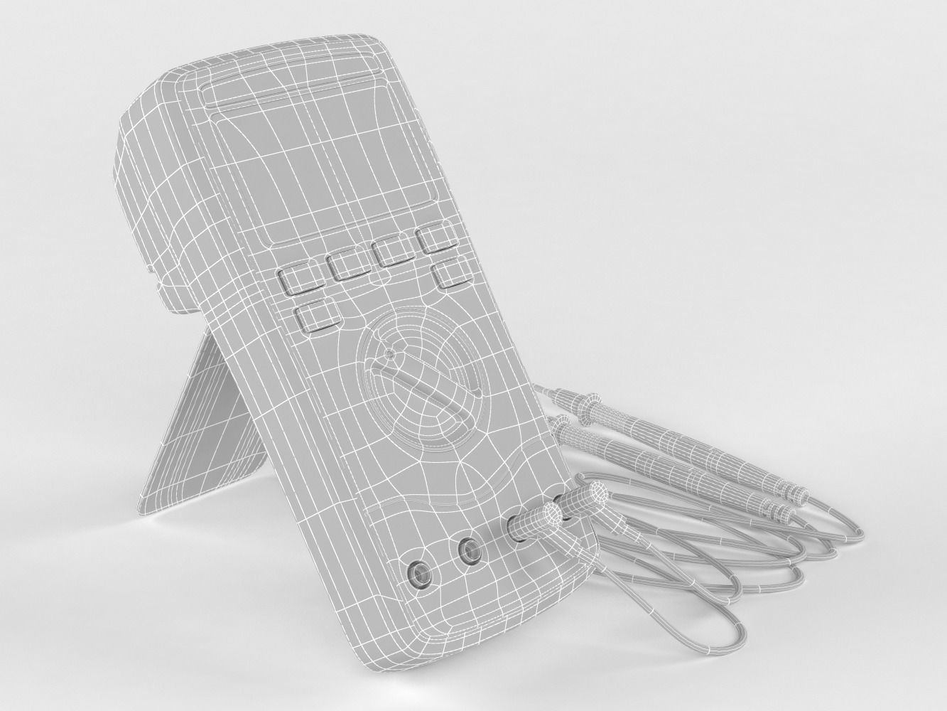 Borbede BD-99 Digital Multimeter 3D model_8