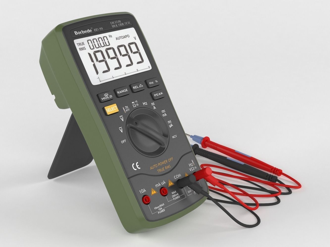 Borbede BD-99 Digital Multimeter 3D model_1