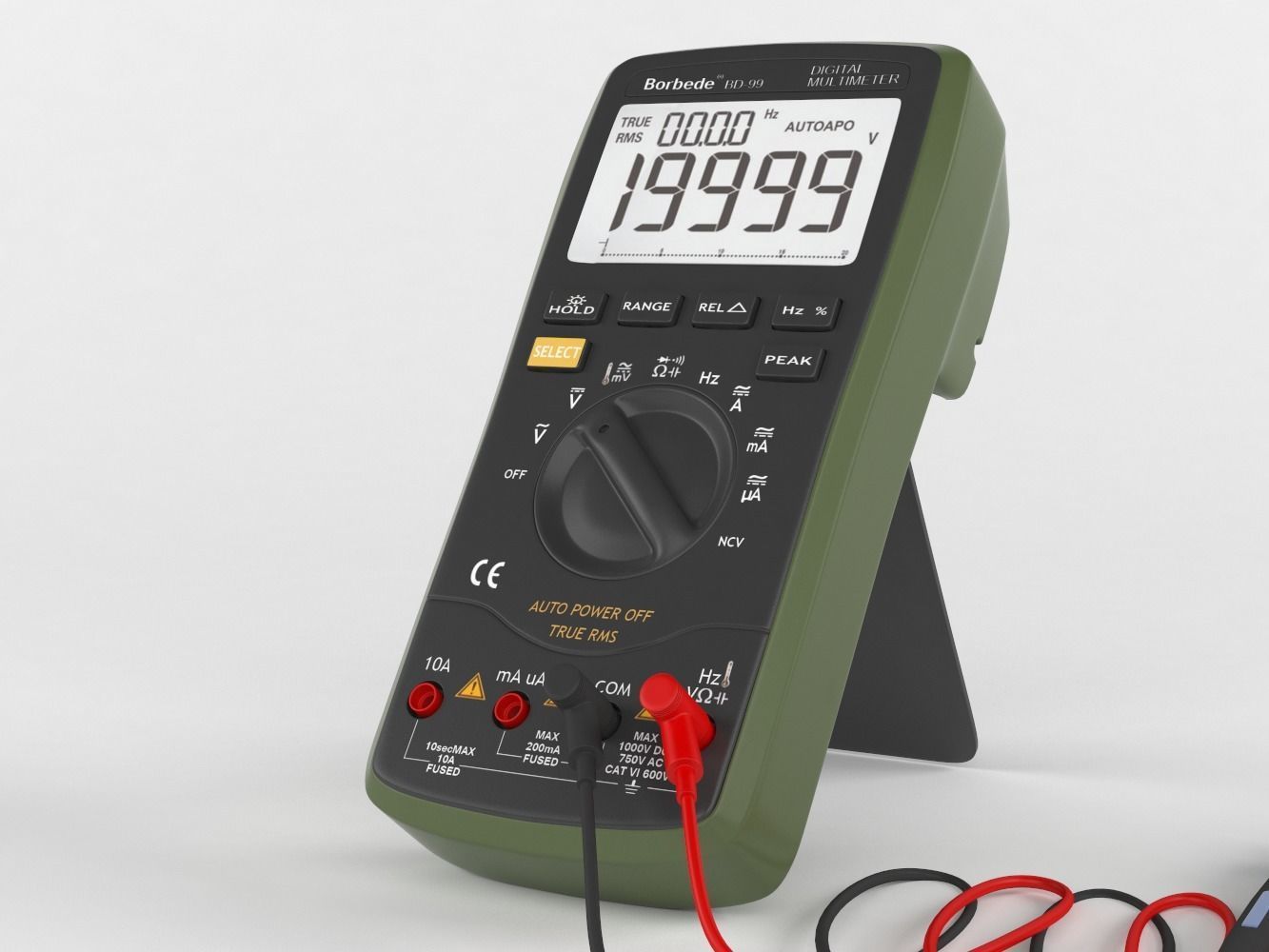 Borbede BD-99 Digital Multimeter 3D model_3