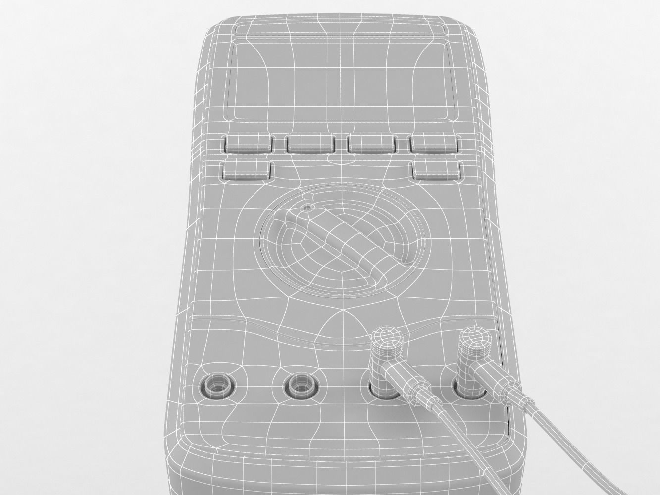 Borbede BD-99 Digital Multimeter 3D model_12