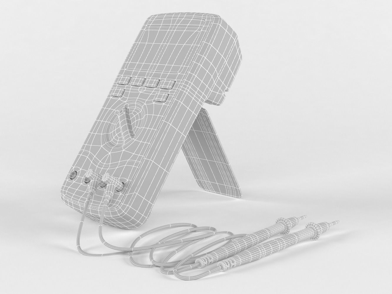 Borbede BD-99 Digital Multimeter 3D model_14