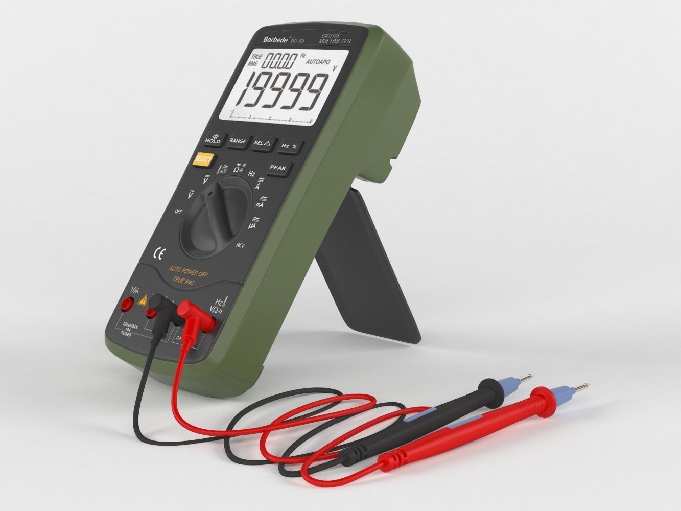 Borbede BD-99 Digital Multimeter 3D model_7