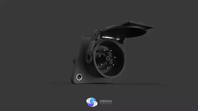 Truck abs plug 3D model