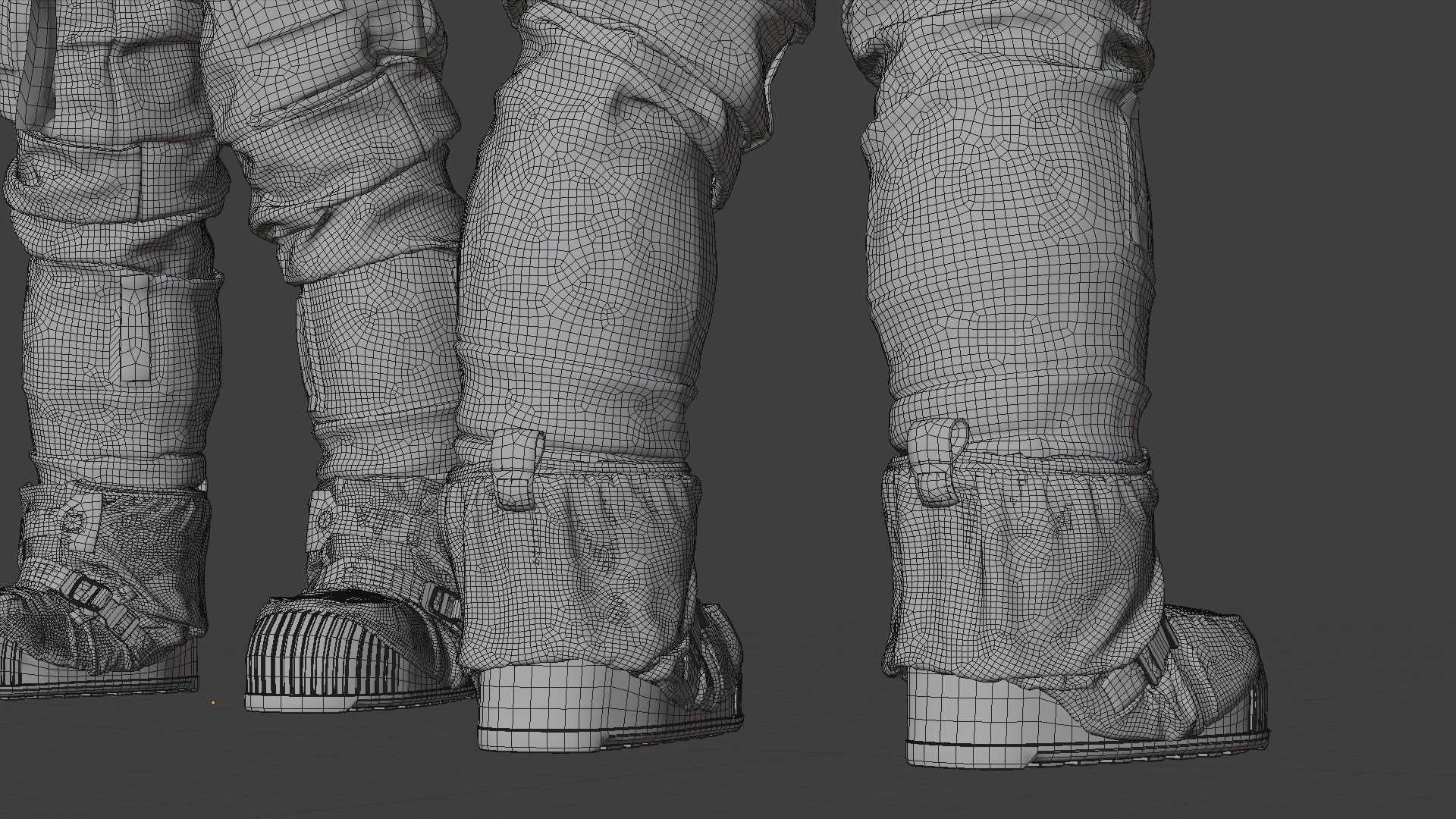 SPACESUIT Moon APOLLO 11 3D model_40