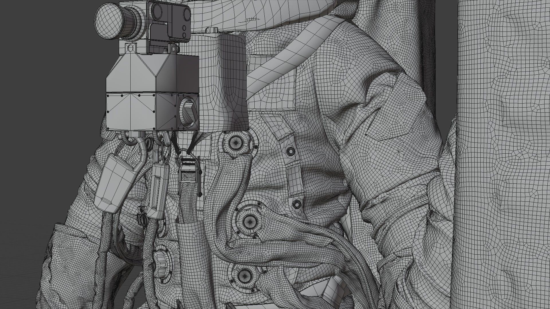 SPACESUIT Moon APOLLO 11 3D model_36