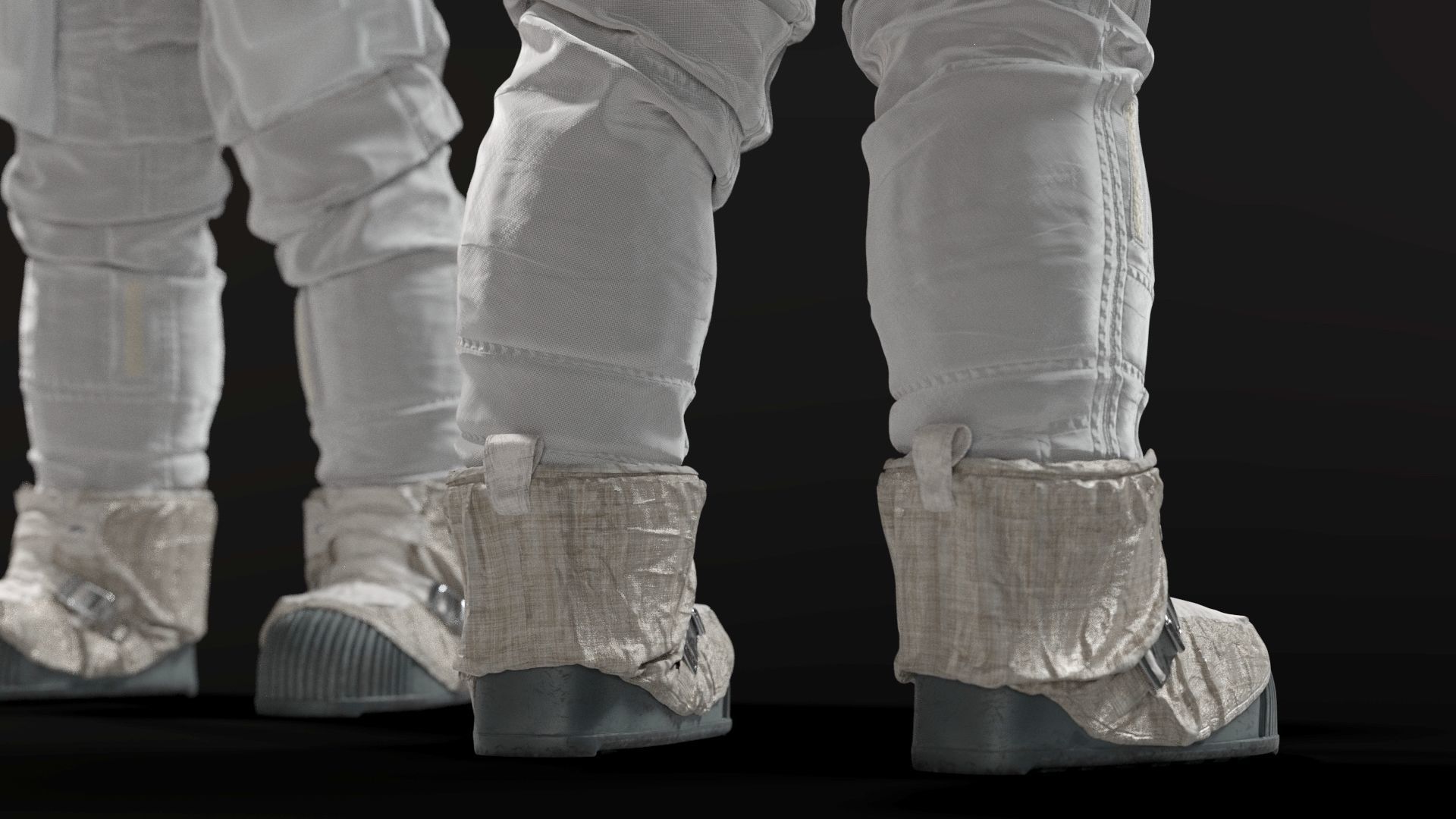 SPACESUIT Moon APOLLO 11 3D model_11