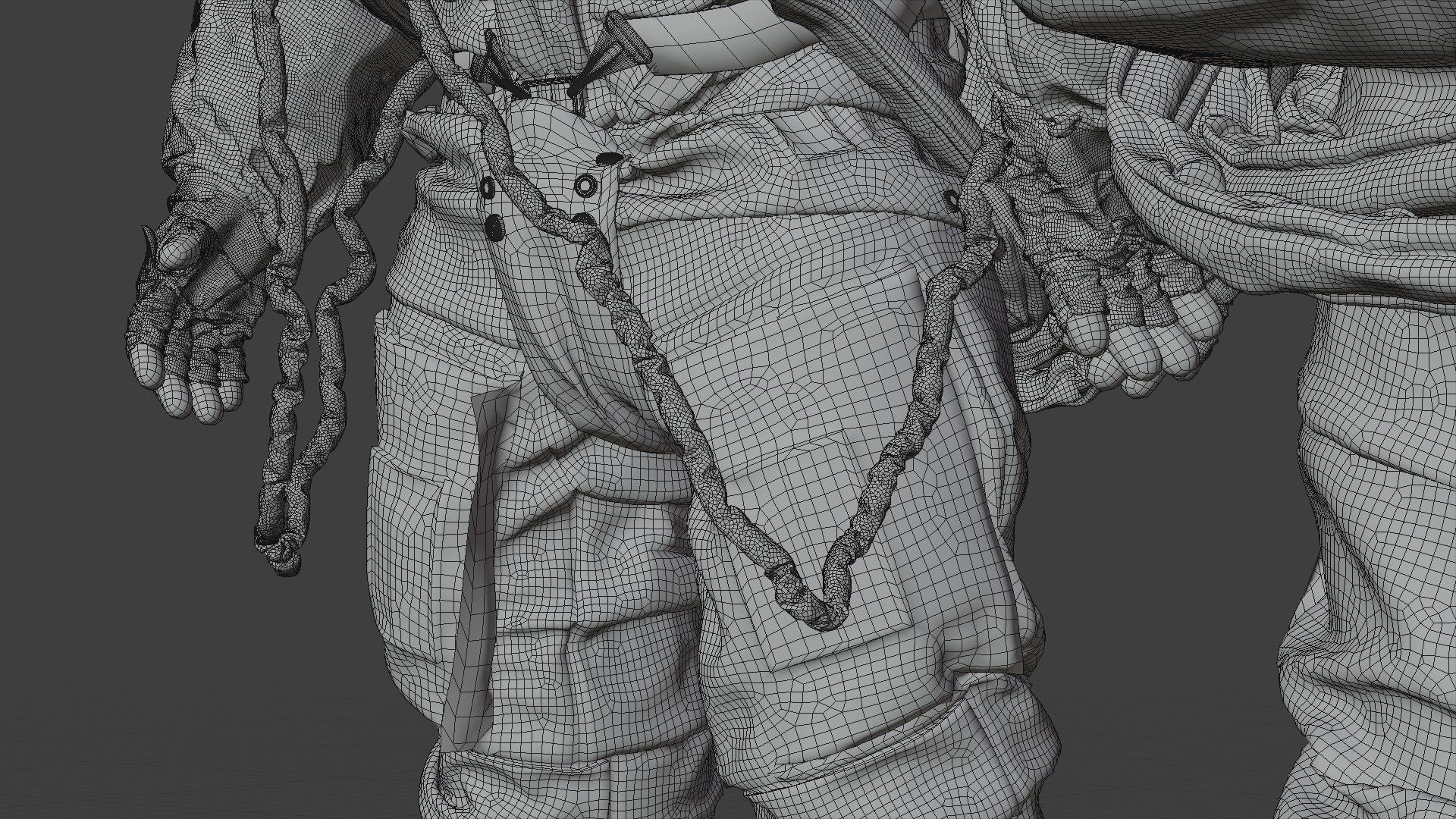 SPACESUIT Moon APOLLO 11 3D model_38