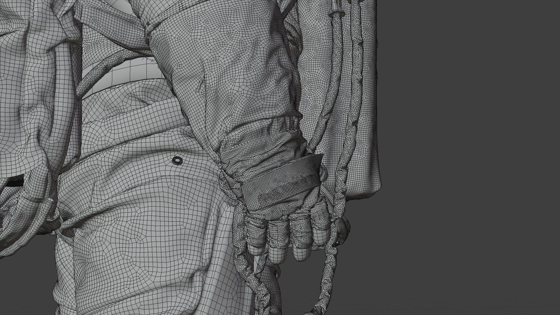 SPACESUIT Moon APOLLO 11 3D model_42