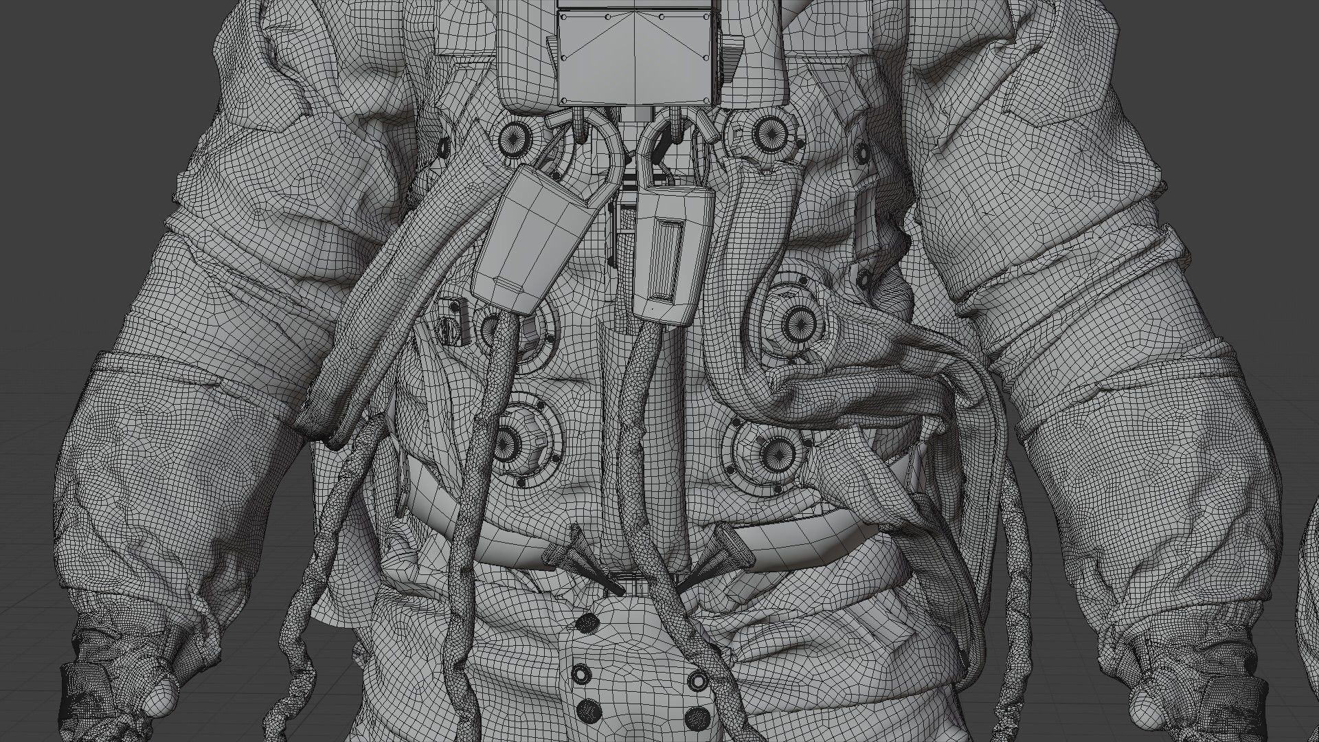 SPACESUIT Moon APOLLO 11 3D model_37