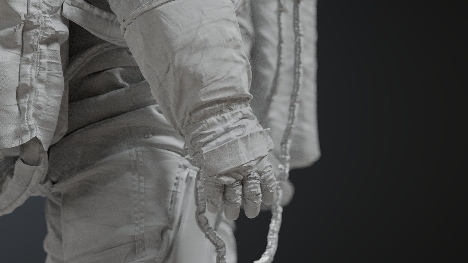 SPACESUIT Moon APOLLO 11 3D model_28